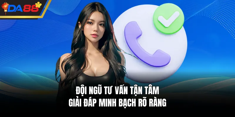 Đội ngũ tư vấn tận tâm, giải đáp minh bạch rõ ràng