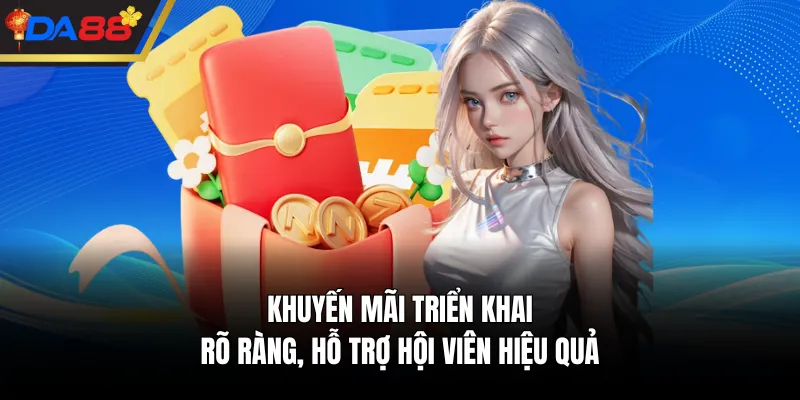 Khuyến mãi triển khai rõ ràng, hỗ trợ hội viên hiệu quả